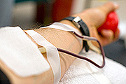 La donación de sangre en nuestro país.